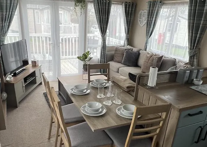 Sun Sea And Sand At Whitley Bay Caravan Park