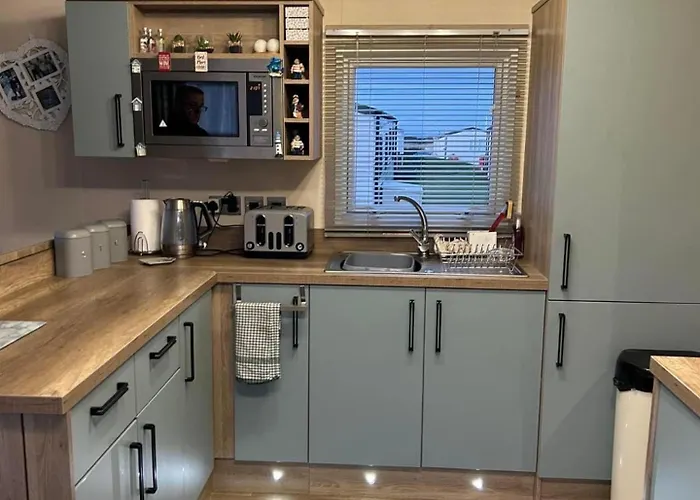 Sun Sea And Sand At Whitley Bay Caravan Park